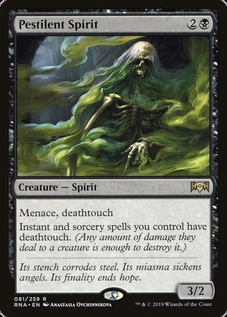 Pestilent Spirit [Ravnica Allegiance] | Empire Gaming NC