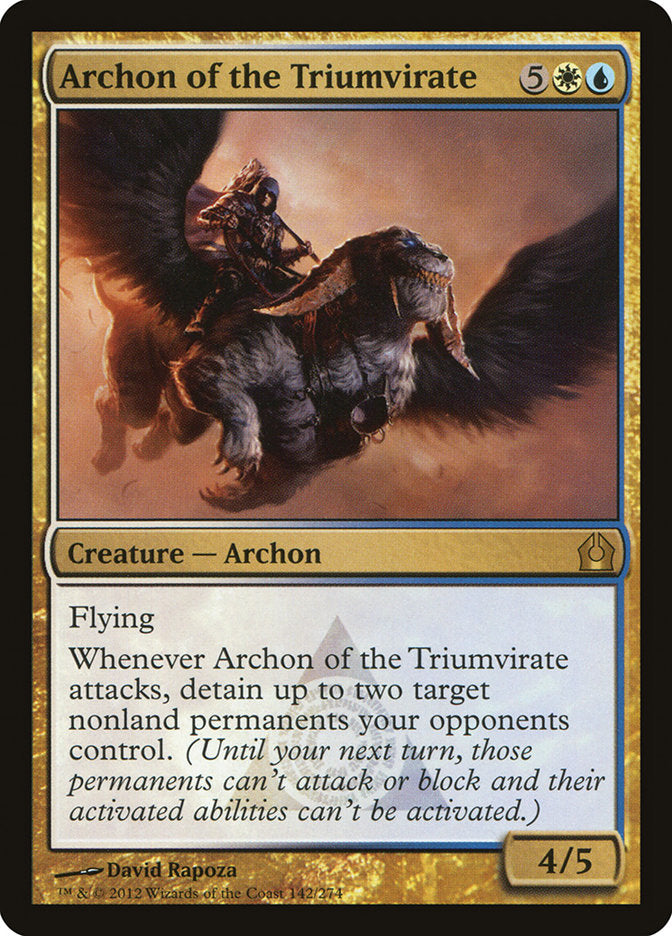 Archon of the Triumvirate [Return to Ravnica] | Empire Gaming NC