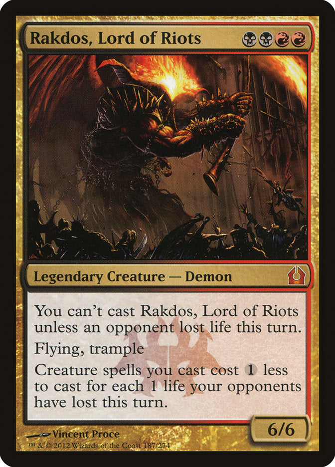 Rakdos, Lord of Riots [Return to Ravnica] | Empire Gaming NC