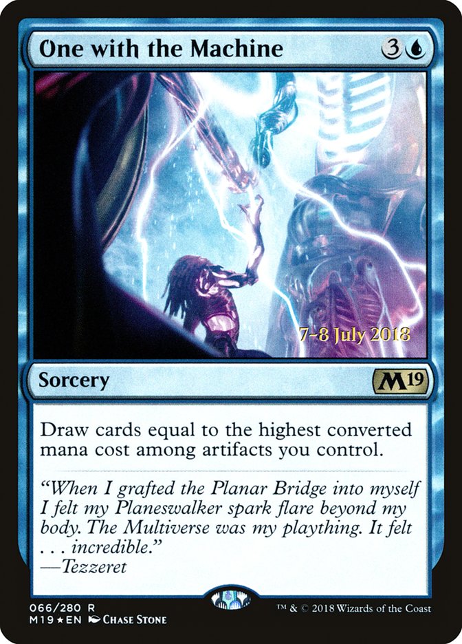 One with the Machine  [Core Set 2019 Prerelease Promos] | Empire Gaming NC