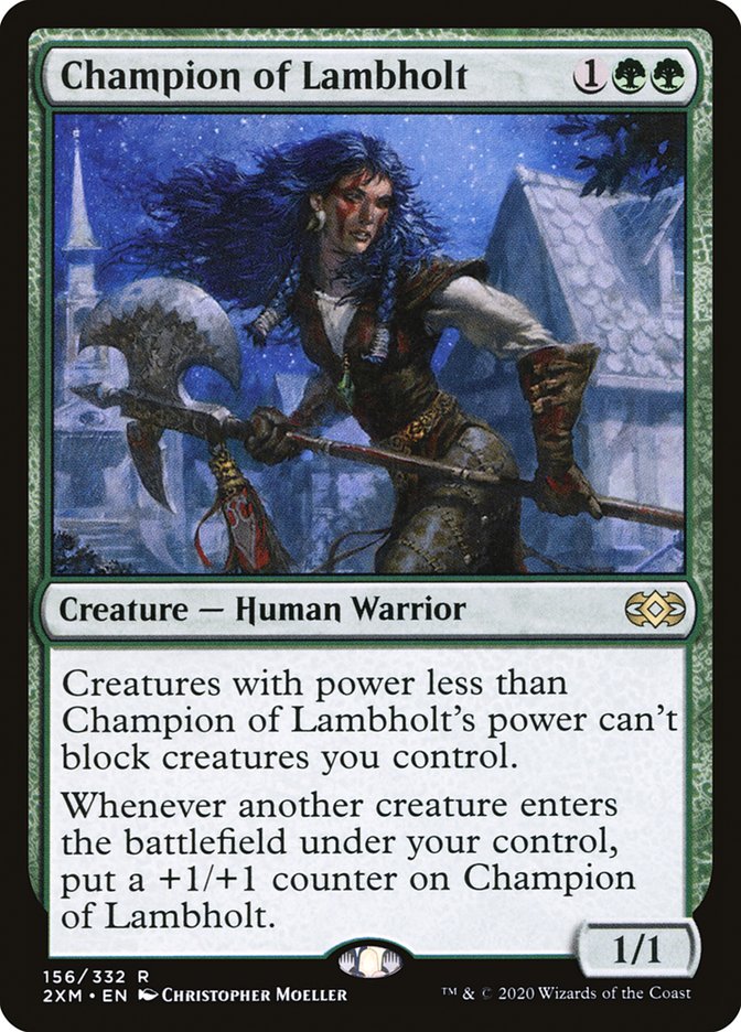 Champion of Lambholt [Double Masters] | Empire Gaming NC