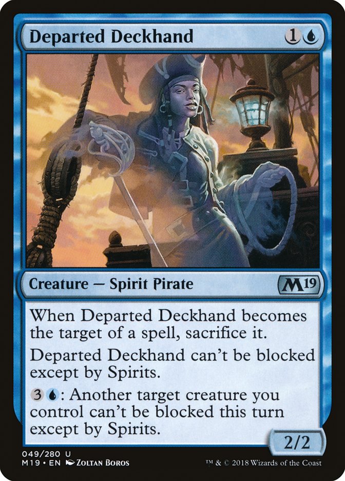 Departed Deckhand [Core Set 2019] | Empire Gaming NC