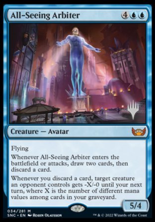 All-Seeing Arbiter (Promo Pack) [Streets of New Capenna Promos] | Empire Gaming NC