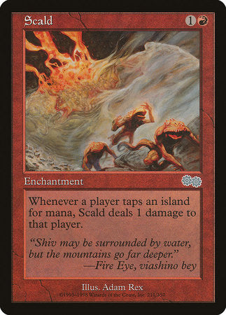 Scald [Urza's Saga] | Empire Gaming NC