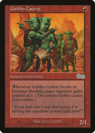 Goblin Cadets [Urza's Saga] | Empire Gaming NC