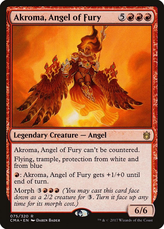 Akroma, Angel of Fury [Commander Anthology] | Empire Gaming NC