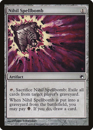 Nihil Spellbomb [Scars of Mirrodin] | Empire Gaming NC