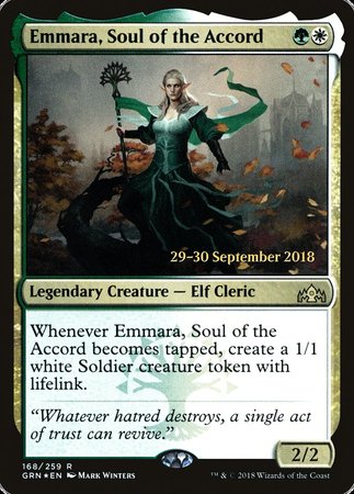 Emmara, Soul of the Accord [Guilds of Ravnica Promos] | Empire Gaming NC