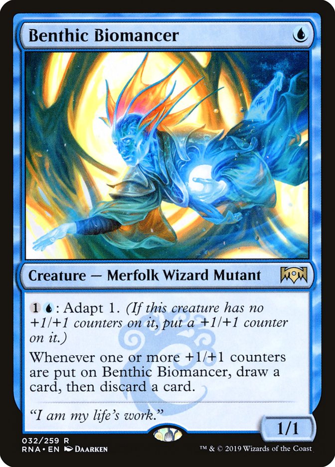 Benthic Biomancer [Ravnica Allegiance] | Empire Gaming NC