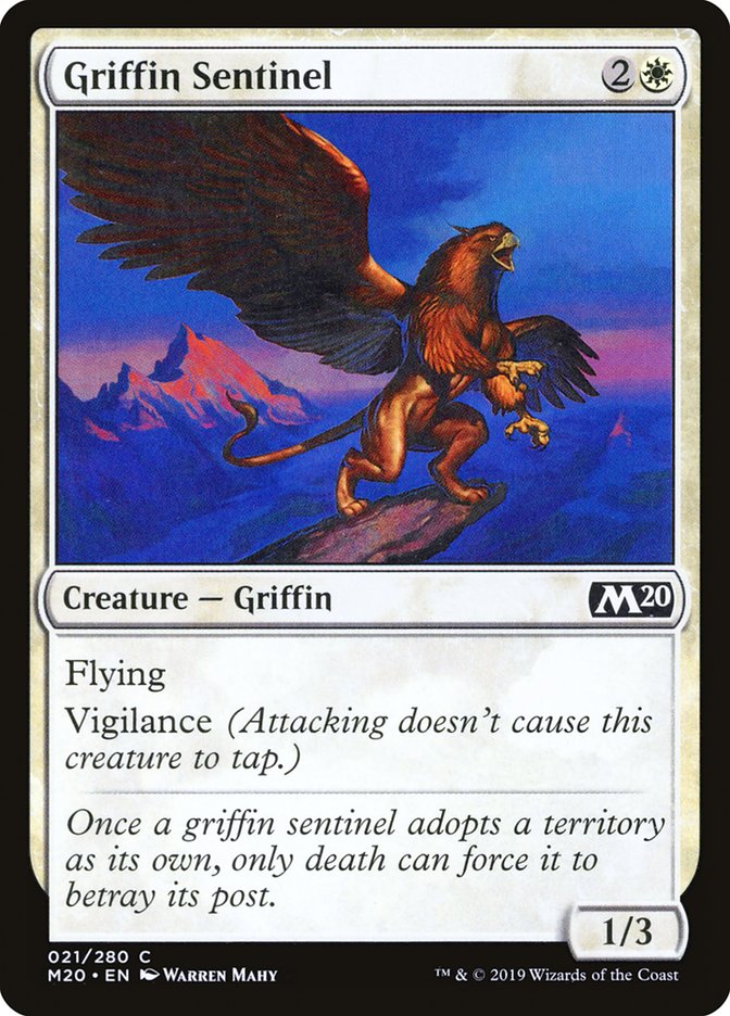 Griffin Sentinel [Core Set 2020] | Empire Gaming NC