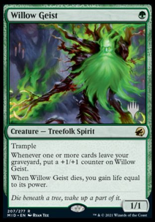 Willow Geist (Promo Pack) [Innistrad: Midnight Hunt Promos] | Empire Gaming NC