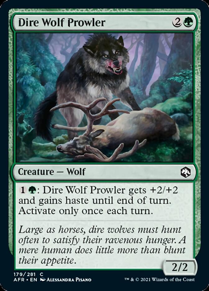 Dire Wolf Prowler [Dungeons & Dragons: Adventures in the Forgotten Realms] | Empire Gaming NC