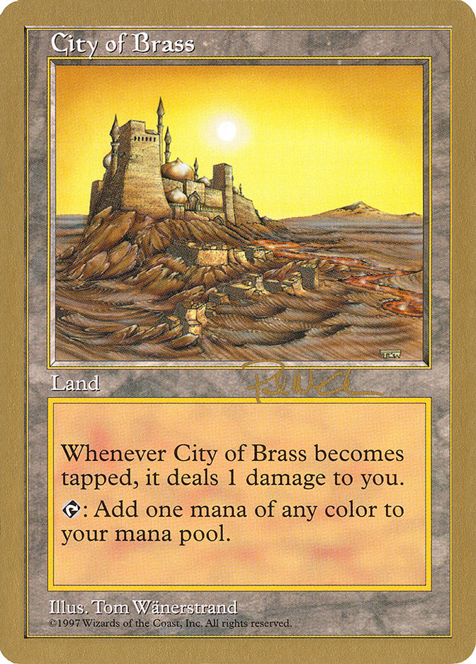 City of Brass (Paul McCabe) [World Championship Decks 1997] | Empire Gaming NC