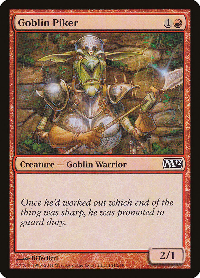 Goblin Piker [Magic 2012] | Empire Gaming NC