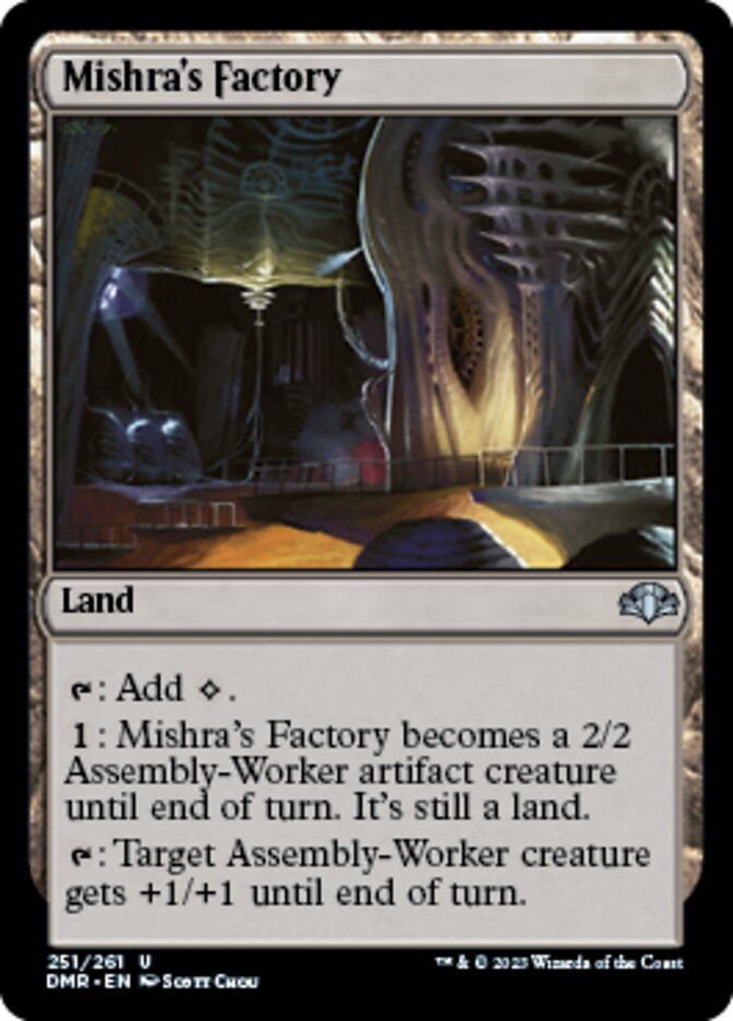 Mishra's Factory [Dominaria Remastered] | Empire Gaming NC