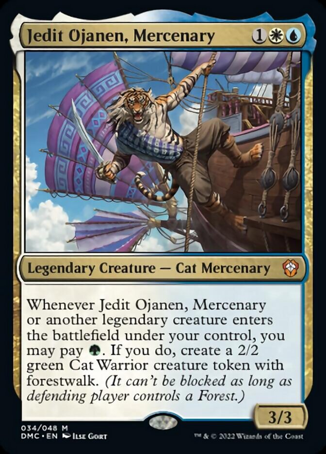 Jedit Ojanen, Mercenary [Dominaria United Commander] | Empire Gaming NC