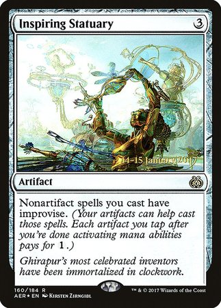 Inspiring Statuary [Aether Revolt Prerelease Promos] | Empire Gaming NC