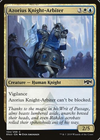 Azorius Knight-Arbiter [Ravnica Allegiance] | Empire Gaming NC