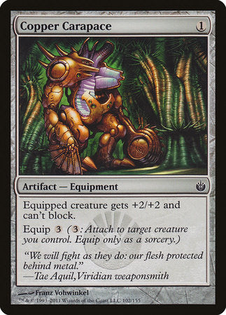 Copper Carapace [Mirrodin Besieged] | Empire Gaming NC