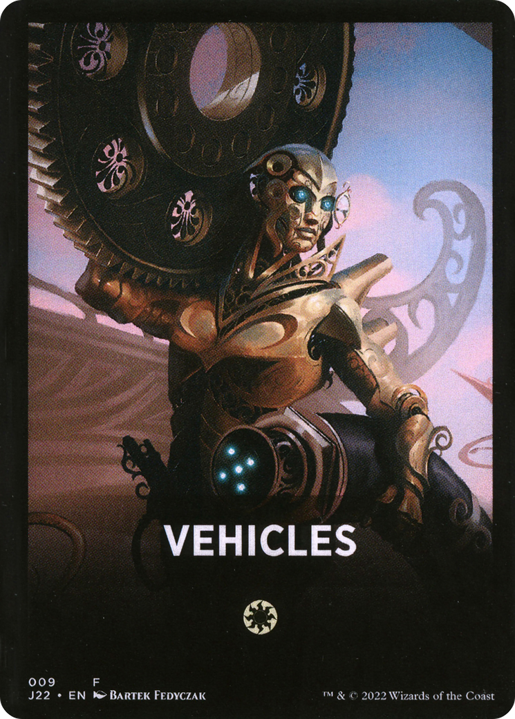 Vehicles Theme Card [Jumpstart 2022 Front Cards] | Empire Gaming NC