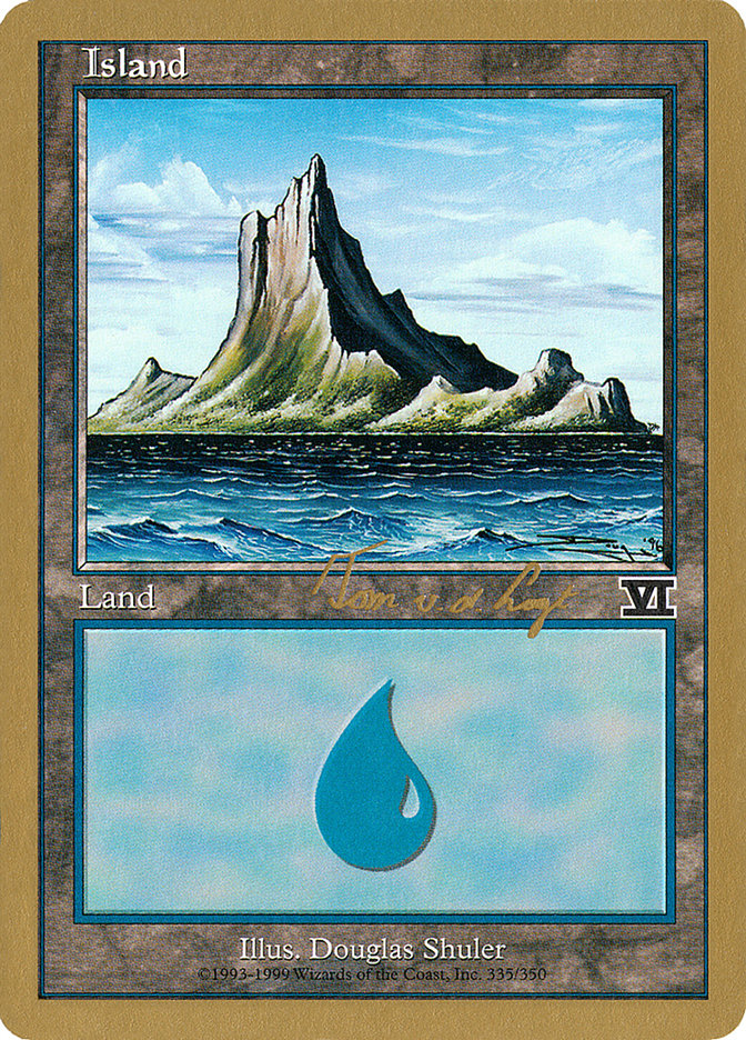 Island (tvdl335) (Tom van de Logt) [World Championship Decks 2000] | Empire Gaming NC