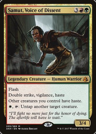 Samut, Voice of Dissent [Amonkhet] | Empire Gaming NC