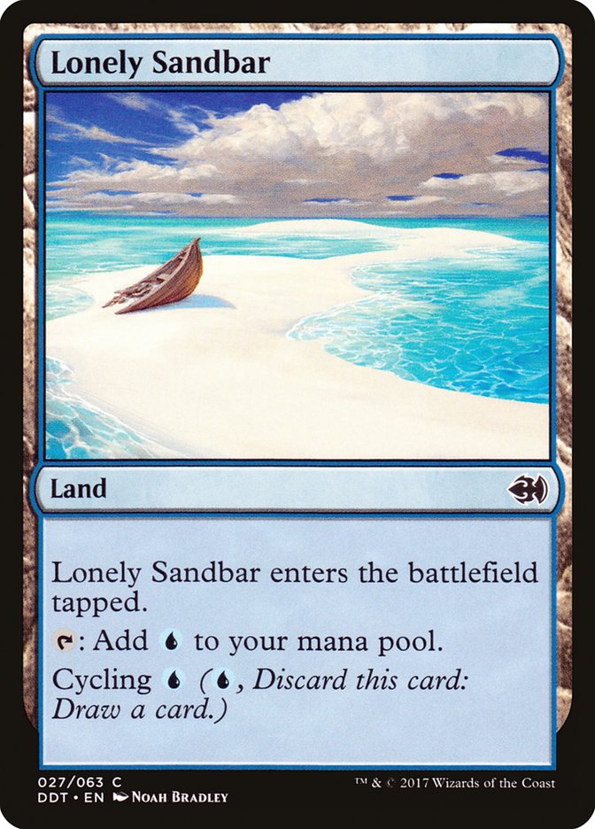 Lonely Sandbar [Duel Decks: Merfolk vs. Goblins] | Empire Gaming NC