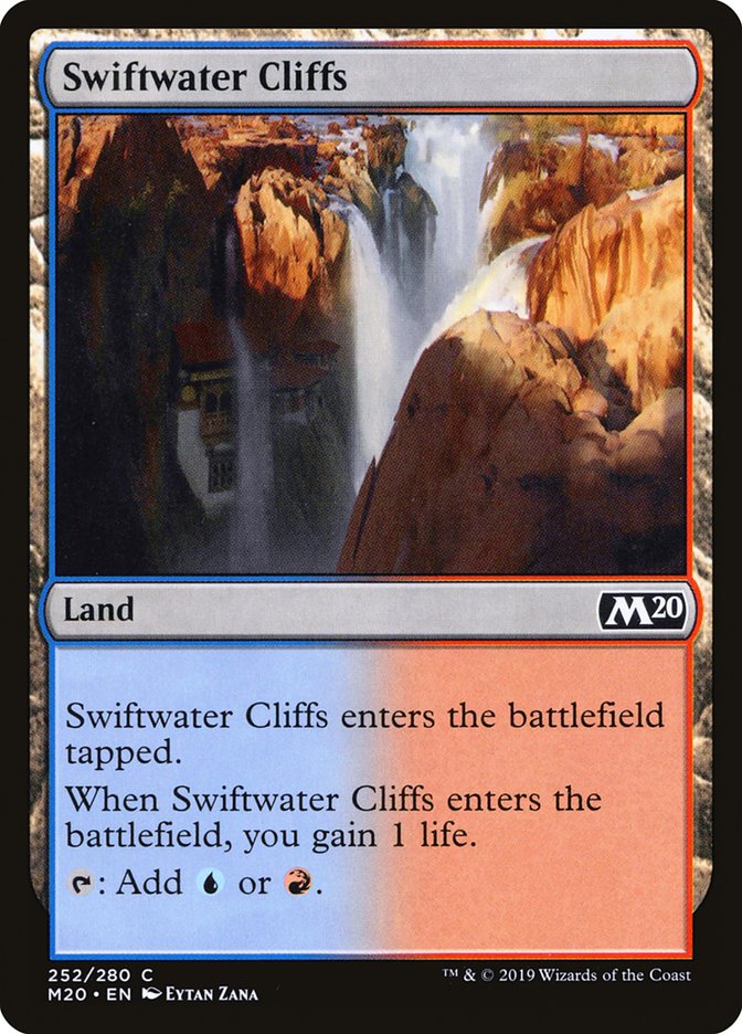 Swiftwater Cliffs [Core Set 2020] | Empire Gaming NC