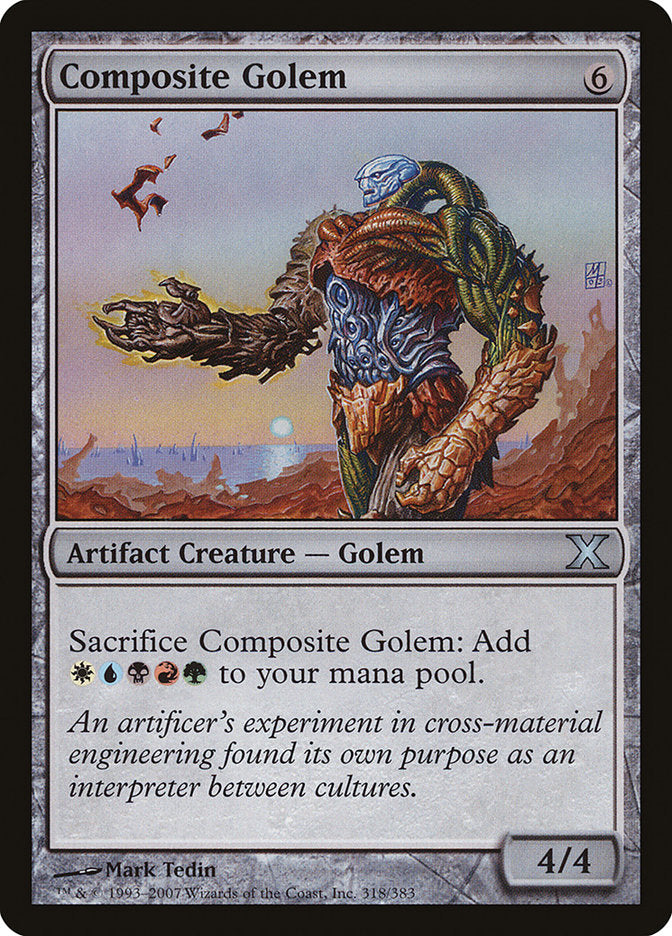 Composite Golem [Tenth Edition] | Empire Gaming NC