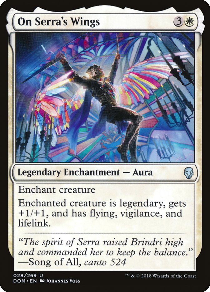 On Serra's Wings [Dominaria] | Empire Gaming NC