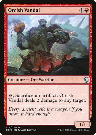 Orcish Vandal [Dominaria] | Empire Gaming NC