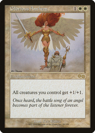 Glorious Anthem [Urza's Saga] | Empire Gaming NC