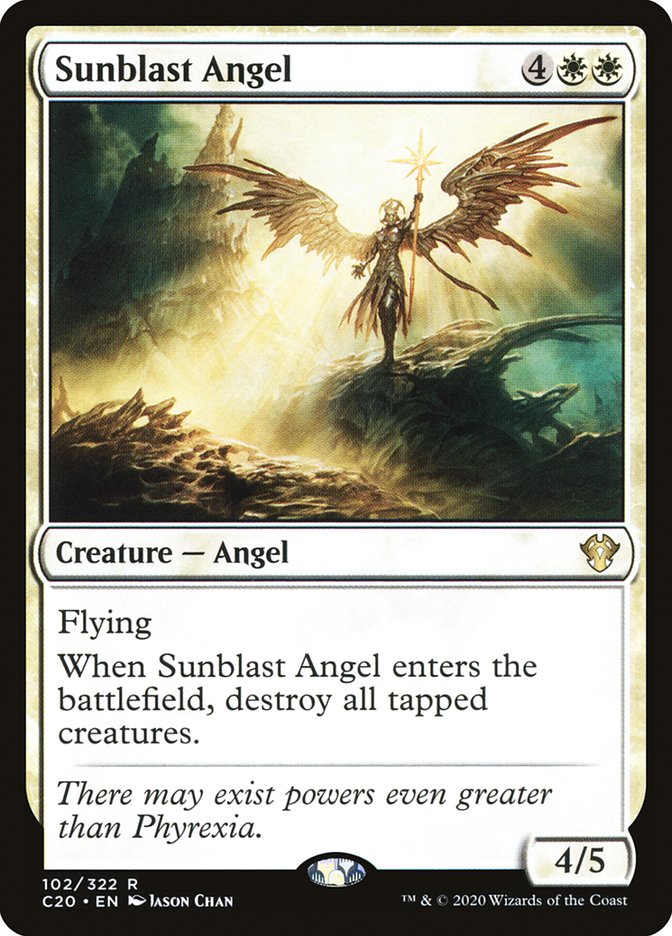 Sunblast Angel [Commander 2020] | Empire Gaming NC