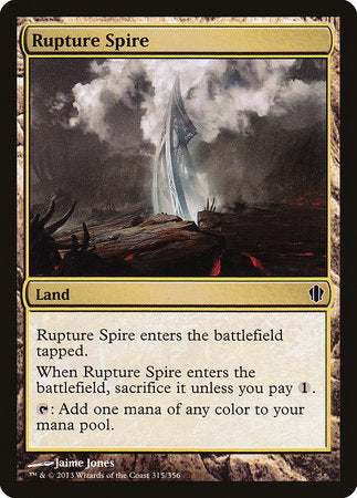 Rupture Spire [Commander 2013] | Empire Gaming NC