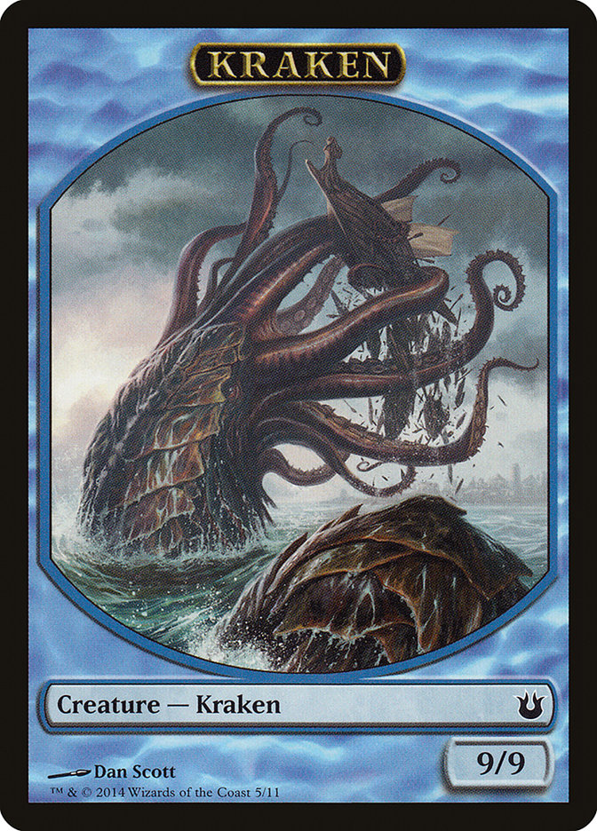 Kraken [Born of the Gods Tokens] | Empire Gaming NC