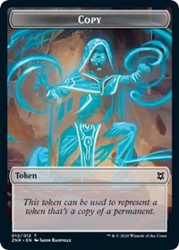 Copy // Illusion Double-sided Token [Zendikar Rising Tokens] | Empire Gaming NC