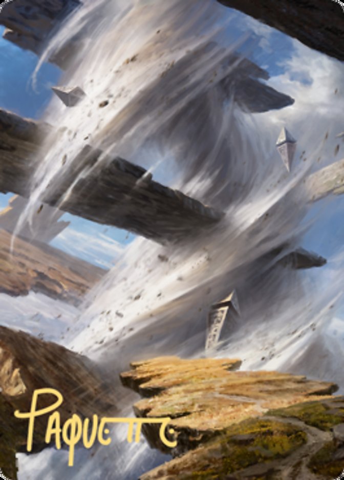 Plains 2 Art Card (Gold-Stamped Signature) [Zendikar Rising Art Series] | Empire Gaming NC