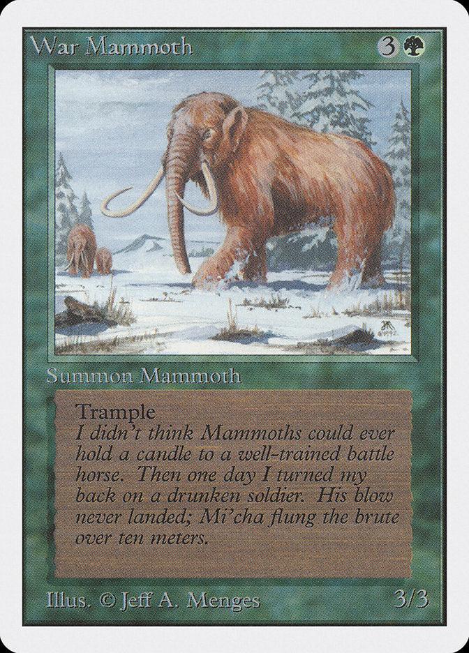 War Mammoth [Unlimited Edition] | Empire Gaming NC
