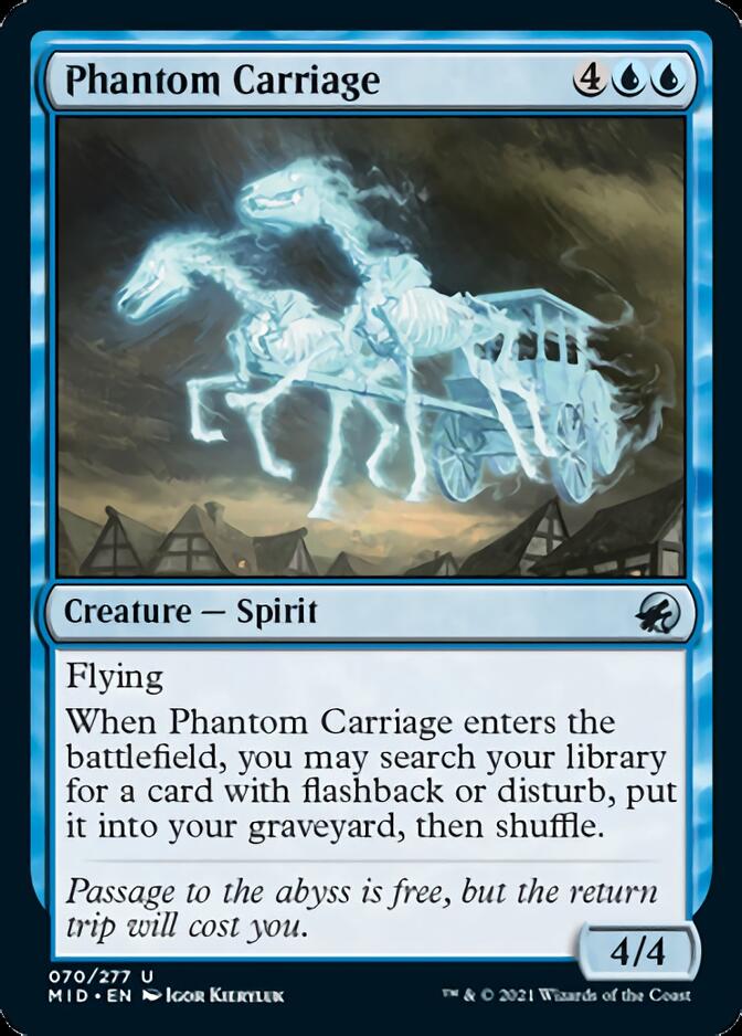 Phantom Carriage [Innistrad: Midnight Hunt] | Empire Gaming NC