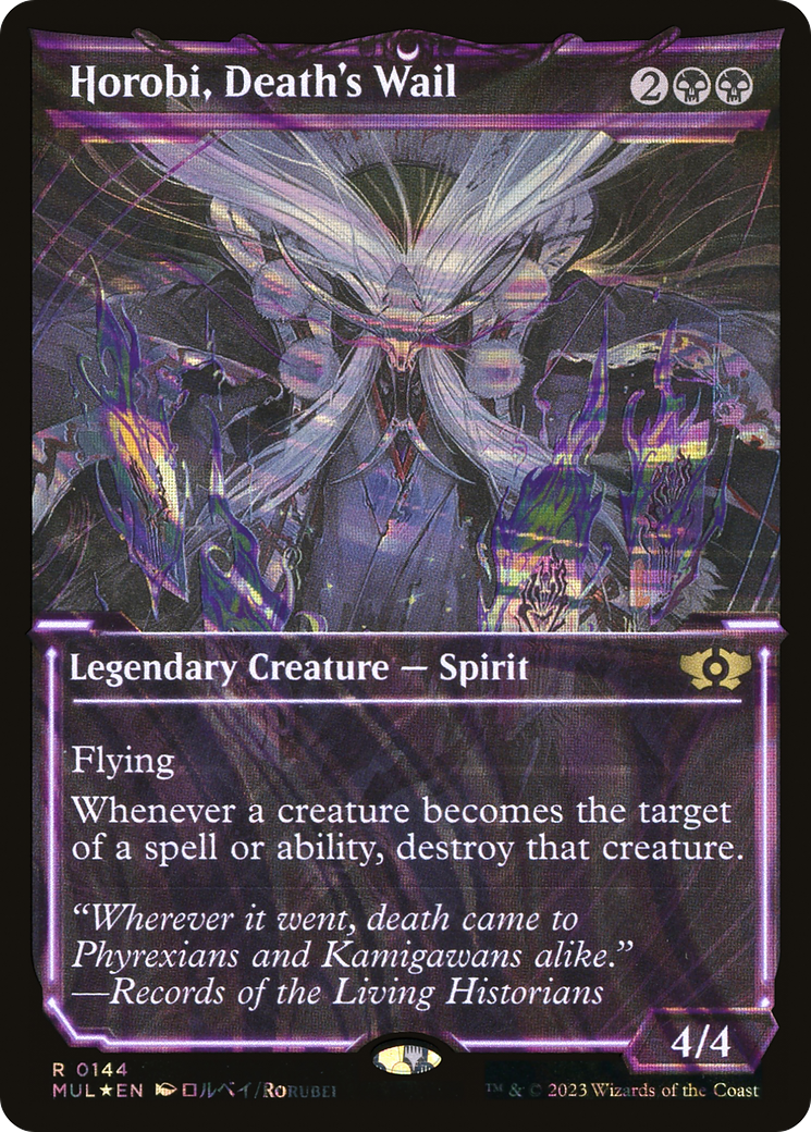 Horobi, Death's Wail (Halo Foil) [Multiverse Legends] | Empire Gaming NC