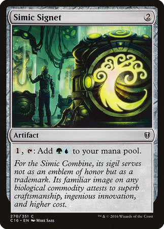 Simic Signet [Commander 2016] | Empire Gaming NC