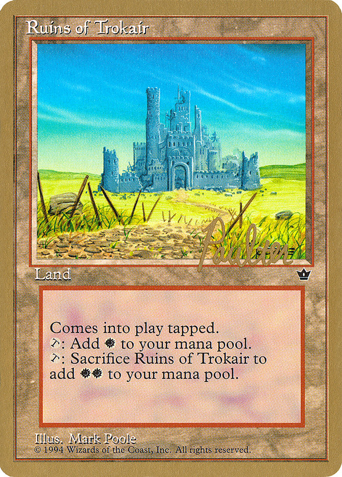 Ruins of Trokair (Preston Poulter) [Pro Tour Collector Set] | Empire Gaming NC