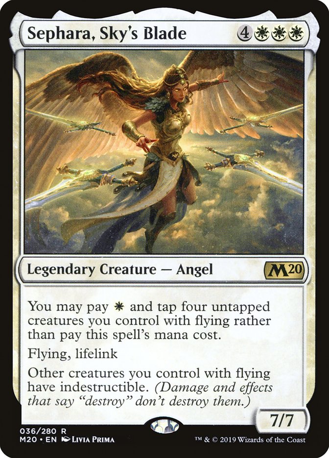 Sephara, Sky's Blade [Core Set 2020] | Empire Gaming NC