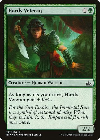 Hardy Veteran [Rivals of Ixalan] | Empire Gaming NC