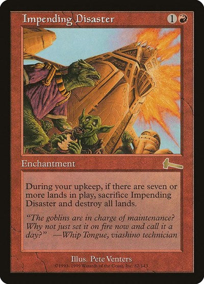 Impending Disaster [Urza's Legacy] | Empire Gaming NC