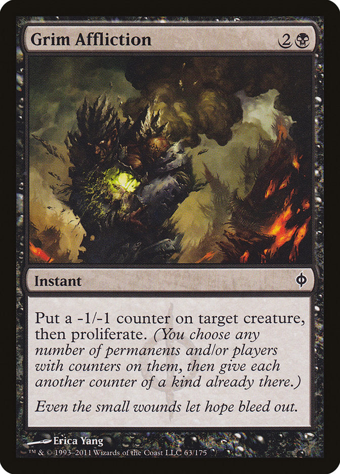 Grim Affliction [New Phyrexia] | Empire Gaming NC