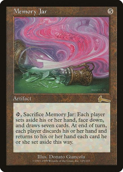 Memory Jar [Urza's Legacy] | Empire Gaming NC