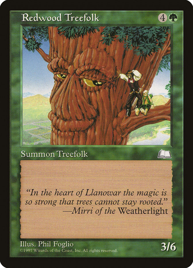 Redwood Treefolk [Weatherlight] | Empire Gaming NC