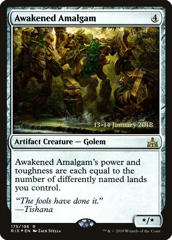 Awakened Amalgam [Rivals of Ixalan Promos] | Empire Gaming NC