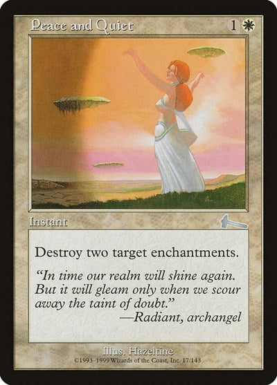 Peace and Quiet [Urza's Legacy] | Empire Gaming NC